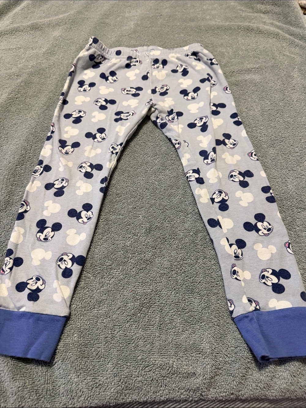 Carter's Light Blue Mickey Mouse Pajama Bottoms